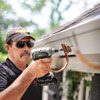 installing brackets for half-round gutters