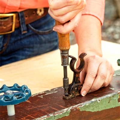 Add the Spring Clips and Hanging Your Rack to build a Spigot-Handle Tool Rack