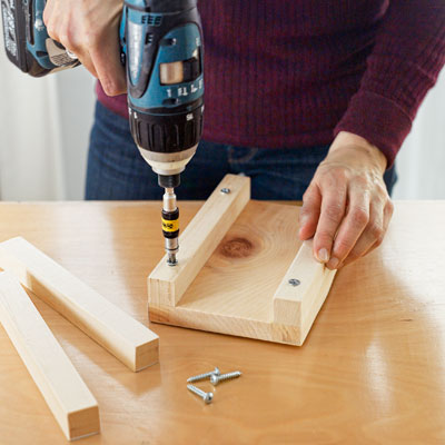 how to make tin can luminaries build a jig to make a steady surface
