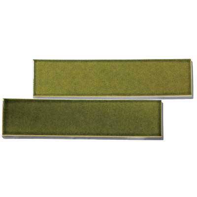 photo of art tile in New Olive Gloss style