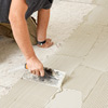 how to lay a stone-tile floor spread out thinset