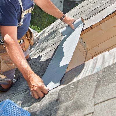 install watertight skylight take out roof piece, add roof sheathing around edges