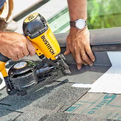 install watertight skylight overlap shingles over sill flashing with step flashing