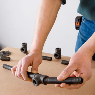 assembling the stretcher rung