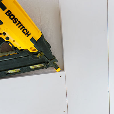 toenailing a crossbeam joint
