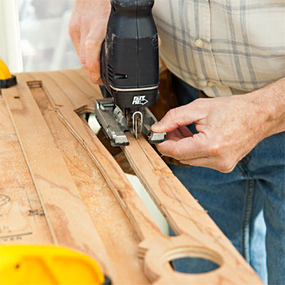 Create the Template to Make the Jig for how to Build a Gingerbread Balustrade