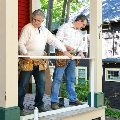Measure and Cut the Rails for how to Build a Gingerbread Balustrade