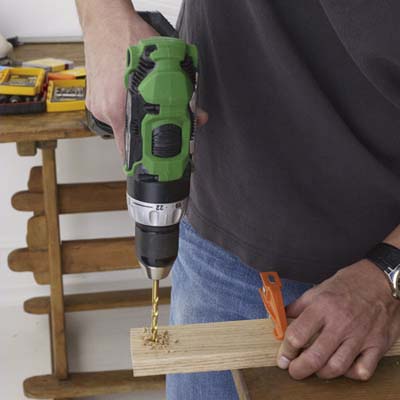 Mark and drill the brackets