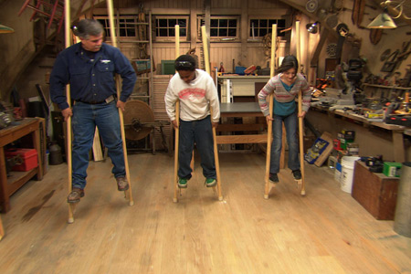 building stilts