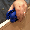 Cover the plywood edges