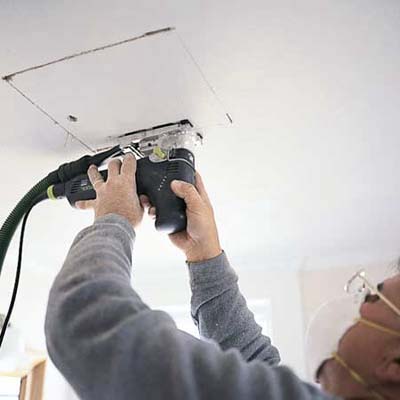 Cutting a hole