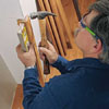 starting wainscoting at a corner