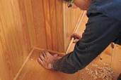 installing beadboard wainscoting tout
