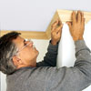 INSTALLING THE CORNER MOLDINGS
