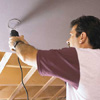 cutting around light fixtures when hanging drywall