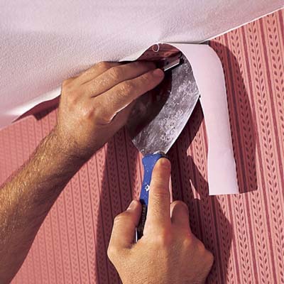 A straight edge and a sharp blade ensure clean cuts.