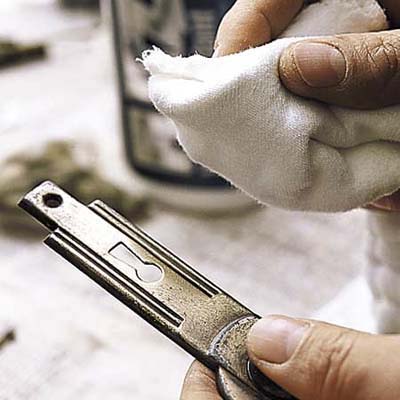 waxing door hardware