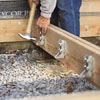 Tom Silva biuliding an on-grade deck