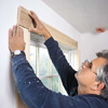 trimming out a window