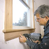 trimming out a window
