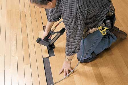 Laying Wood Flooring