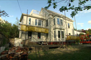 renovation begins at the Cambridge 2012 house project
