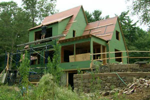 the Essex project house exterior dormer renovation