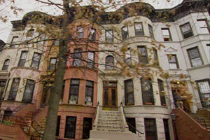 exterior view of the New York City house project