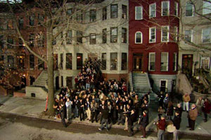 finale of the New York City house project