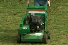 Roger Cook shows how to reseed a lawn
