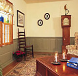wainscoting: finished room