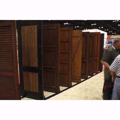 new and reclaimed ash, oak, alder, and other wood doors from Craftsmen in Wood
