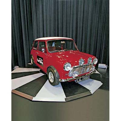 14-foot motorized car turner for driveway