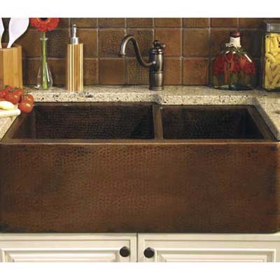 Native Trails copper farmhouse sink
