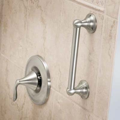 Moen designer hand grip for bathroom