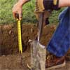 Create a Level Trench for the Blocks of the Fire Pit