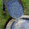 Fill the Fire Pit with Gravel