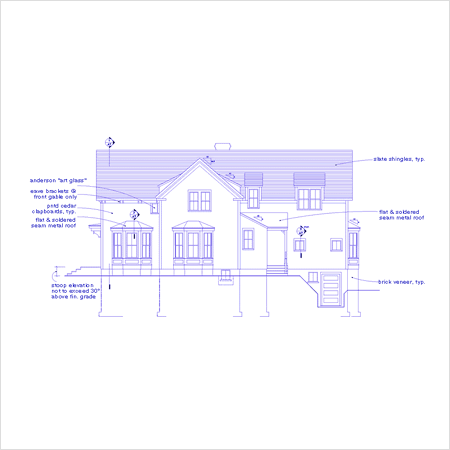 Billerica elevation north