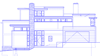 Cambridge east elevation