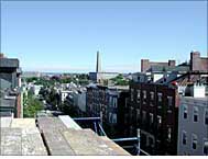 Beliveau's view from the roof.